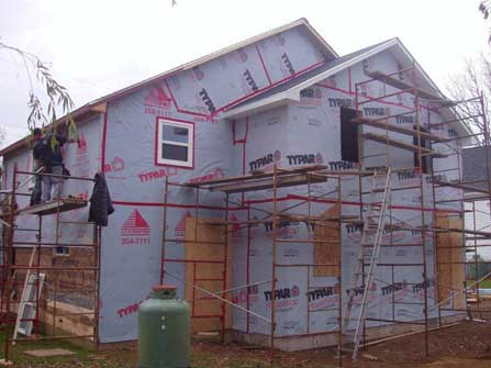 Installing new siding, windows, and fascia in an older home, Nova Scotia